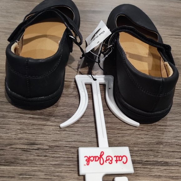 Cat & Jack ballerina shoes black girls' size 1NWT - Picture 3 of 8